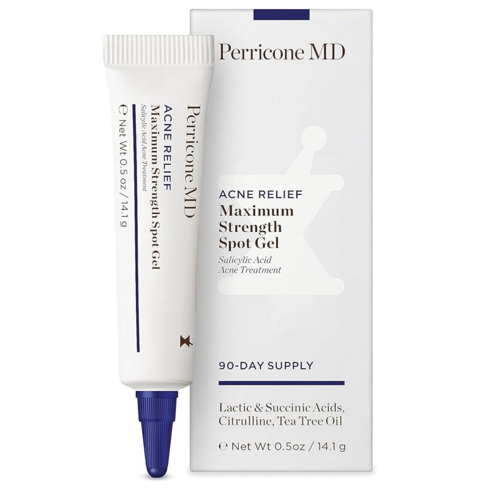 Perricone MD Acne Relief Maximum Strength Spot Gel Reduces Skin Blemish New NIB